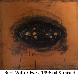 rock with seven eyes